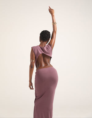 SELENE MAXI - MUAVE