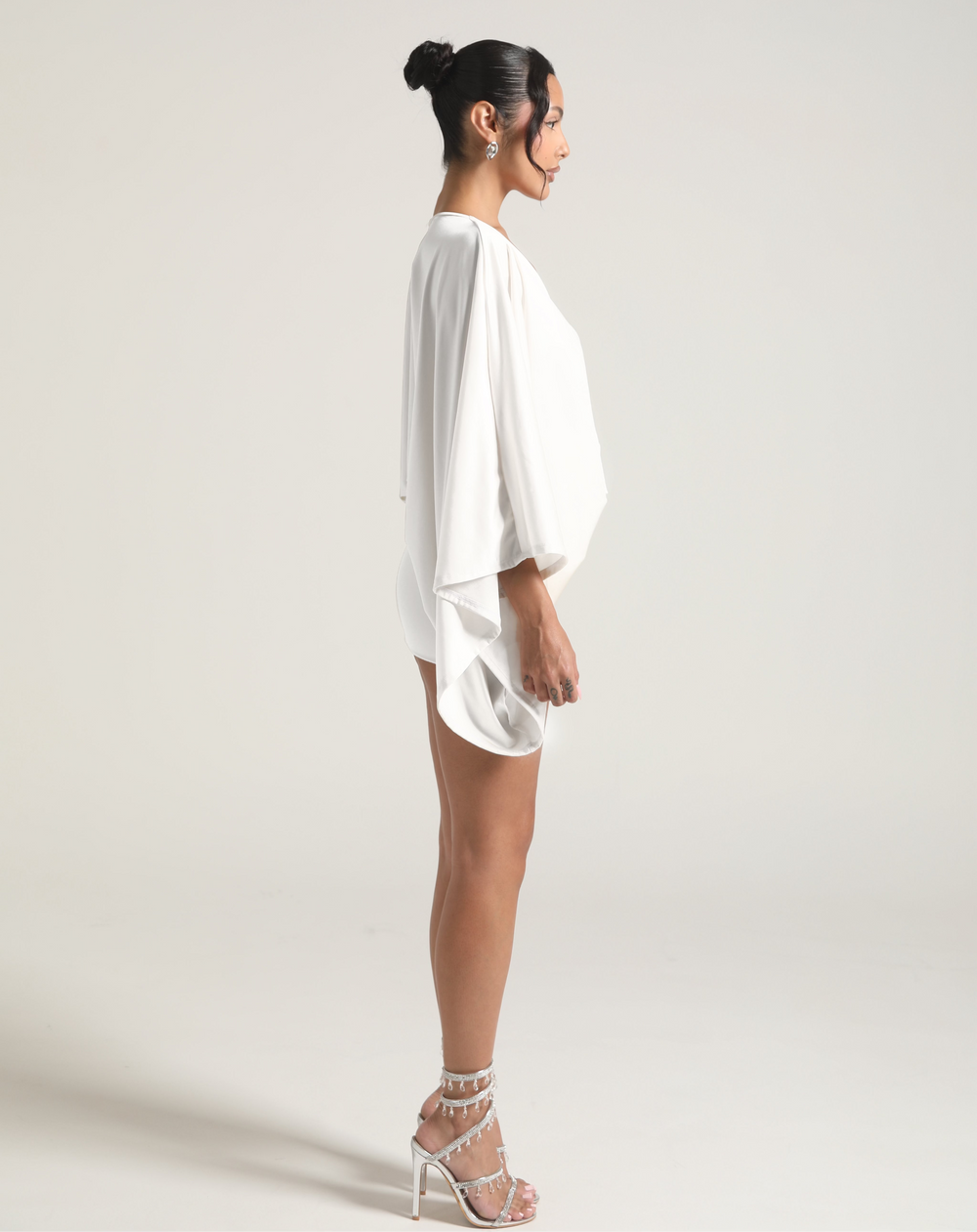 ISLA MINI DRESS - WHITE