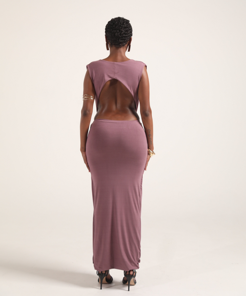 SELENE MAXI - MUAVE