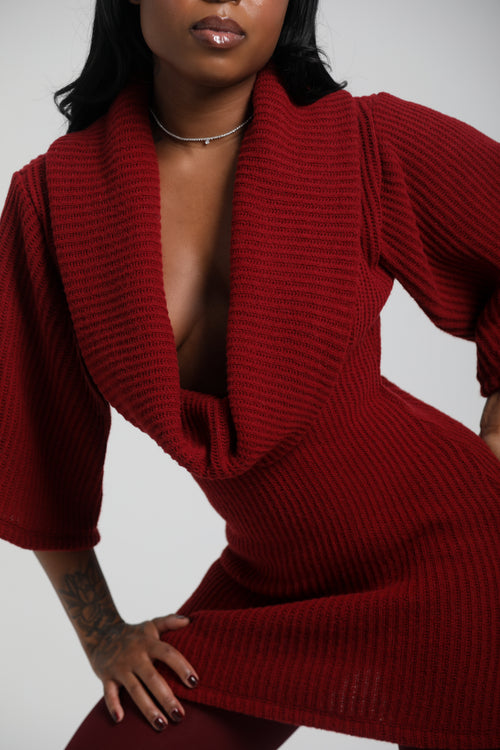 MIRA DRESS - RED