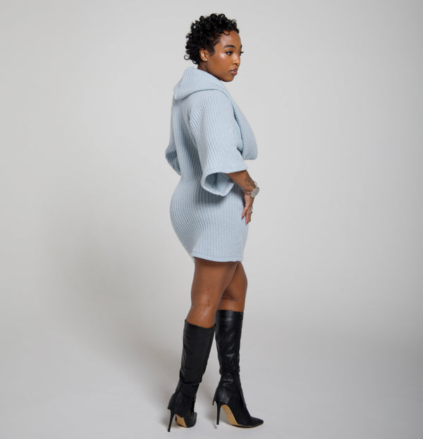 MIRA DRESS - BABY BLUE