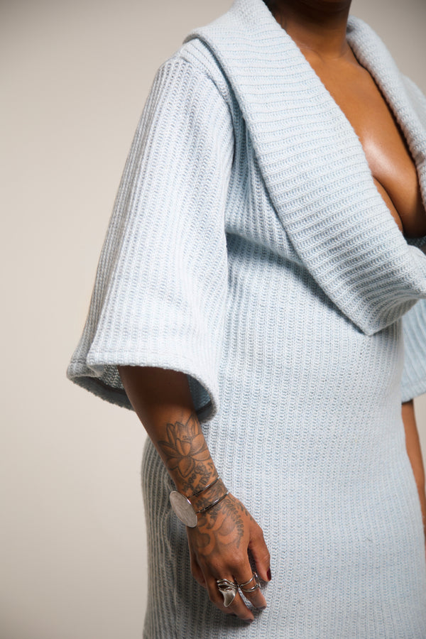 MIRA DRESS - BABY BLUE
